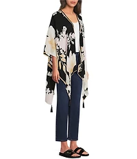 Vince Camuto Pretty Blooms Crinkle Tasssel Topper