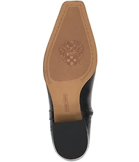 Vince Camuto Prilie Croco Leather Western Boots