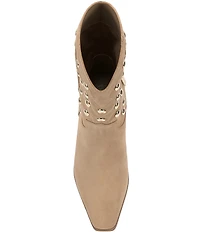 Vince Camuto Prilie Suede Dome Studded Booties