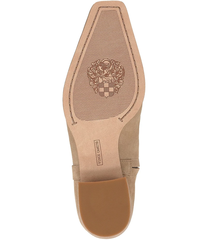 Vince Camuto Prilie Suede Dome Studded Booties