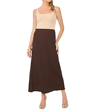Vince Camuto Pucker Knit Midi Skirt