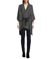 Vince Camuto Reversible Pleat Belt Topper