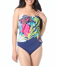 Vince Camuto Sanremo Solids Convertible High Waisted Bikini Swim Bottom
