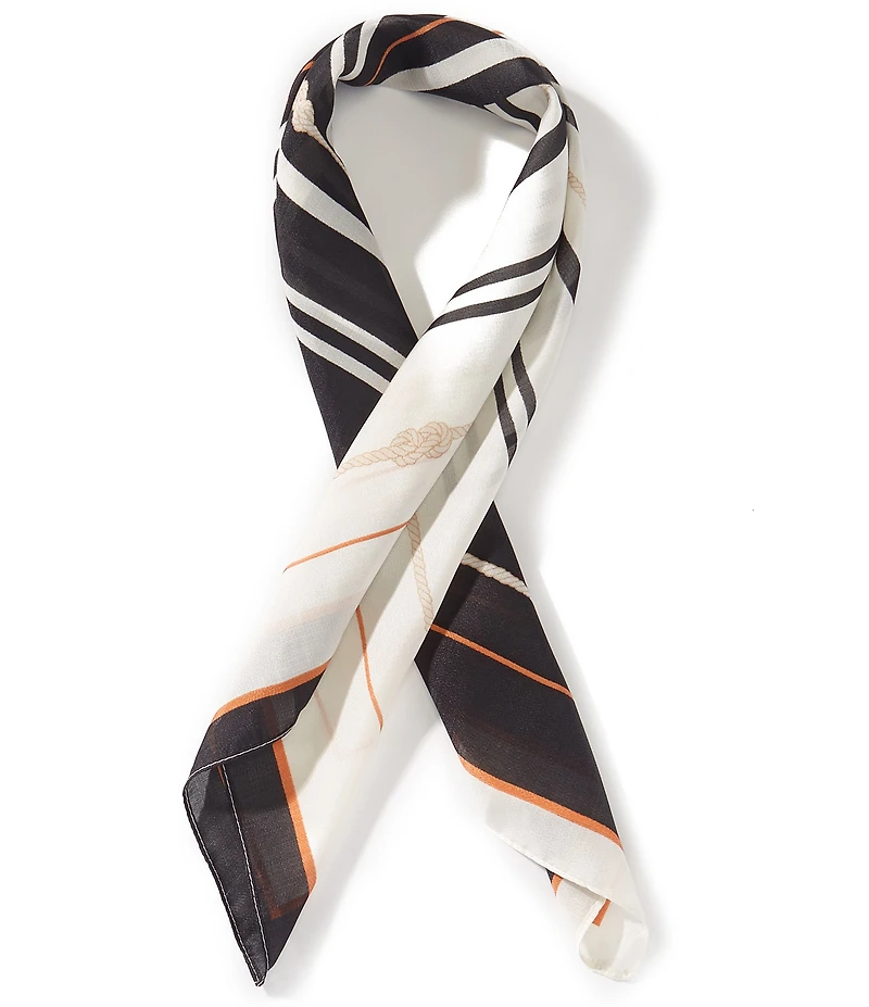 Vince Camuto Sailor Stripe Bandana Scarf