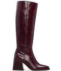 Vince Camuto Sangeti Smooth Leather Square Toe Tall Boots