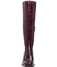Vince Camuto Sangeti Smooth Leather Square Toe Tall Boots