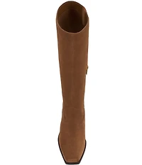 Vince Camuto Sangeti Suede Square Toe Tall Boots