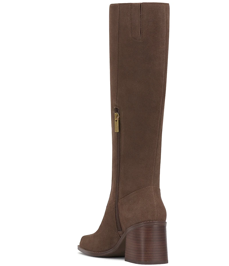 Vince Camuto Sangeti Suede Square Toe Tall Boots