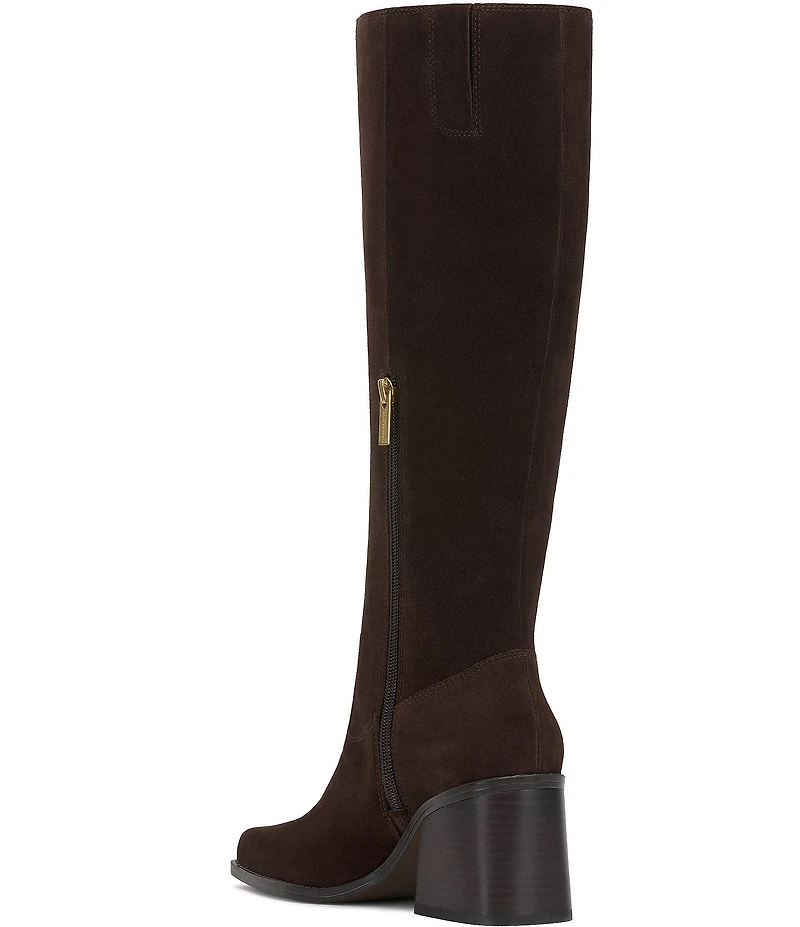 Vince Camuto Sangeti Suede Square Toe Tall Boots