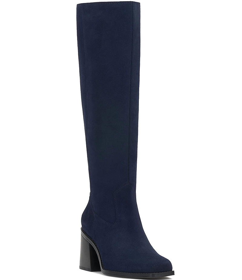 Vince Camuto Sangeti Suede Square Toe Tall Boots