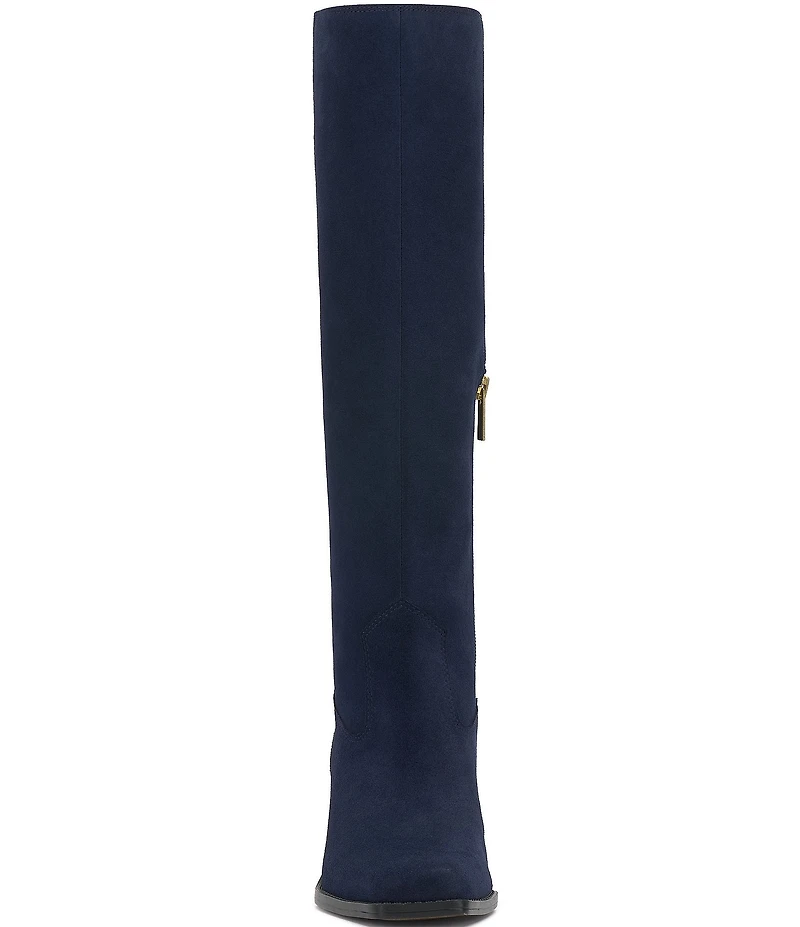 Vince Camuto Sangeti Suede Square Toe Tall Boots