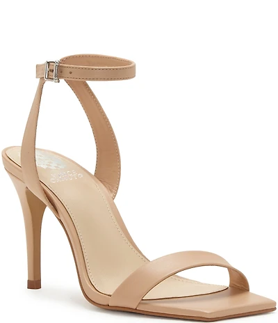 Vince Camuto Saprenda Leather Ankle Strap High Heel Sandals