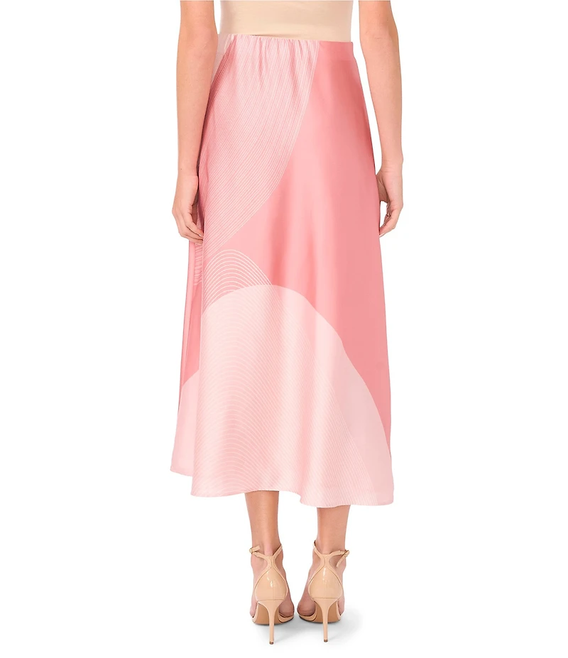 Vince Camuto Satin Pencil Midi Coordinating Skirt
