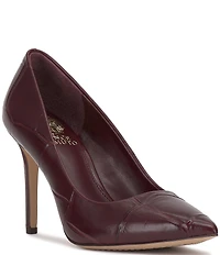 Vince Camuto Savilla Croco Embossed Leather Classic Pumps