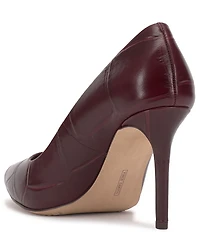Vince Camuto Savilla Croco Embossed Leather Classic Pumps