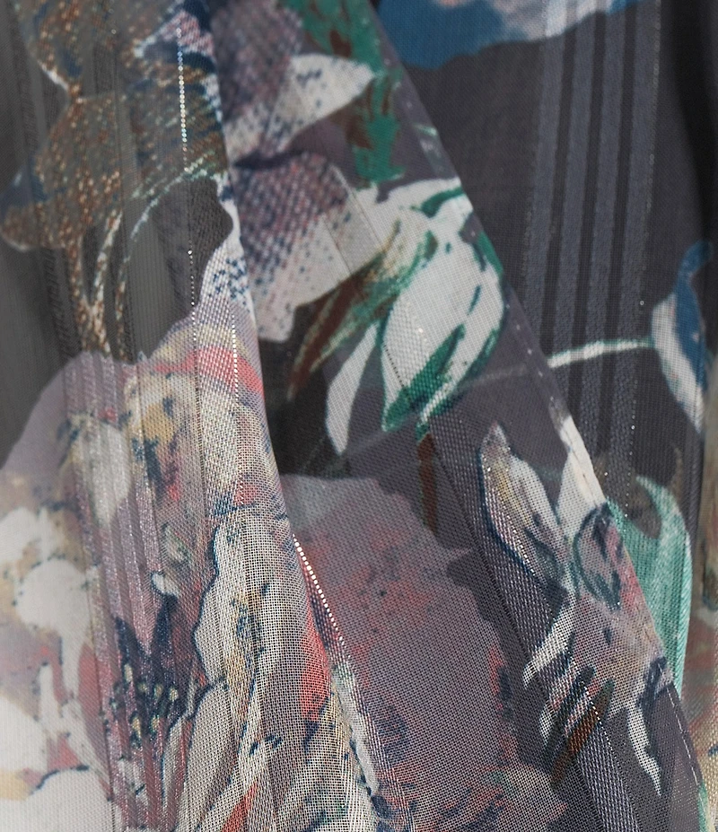 Vince Camuto Scatter Floral Oblong Scarf
