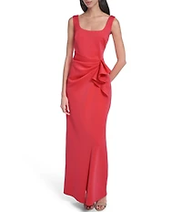 Vince Camuto Scoop Neck Sleeveless Gown