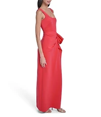 Vince Camuto Scoop Neck Sleeveless Gown