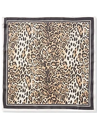 Vince Camuto Soft Border Leopard Square Scarf