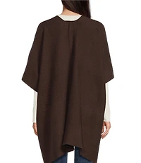 Vince Camuto Solid Basket Weave Feather Topper