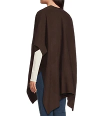 Vince Camuto Solid Basket Weave Feather Topper