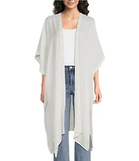 Vince Camuto Solid Crinkle Topper
