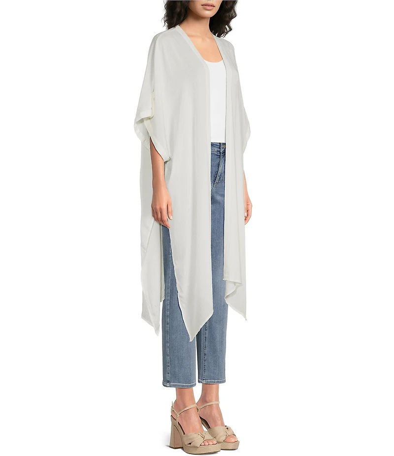 Vince Camuto Solid Crinkle Topper