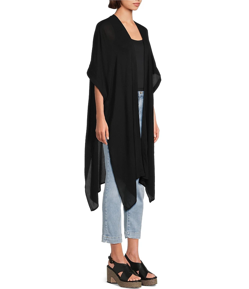 Vince Camuto Solid Crinkle Topper