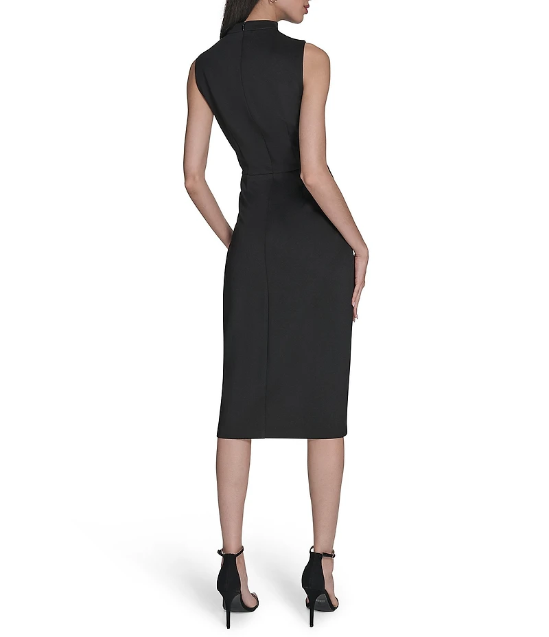 Vince Camuto Square Neck Sleeveless Bodycon Dress