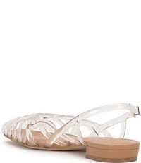 Vince Camuto Stiorra Clear Strappy Flat Sandals