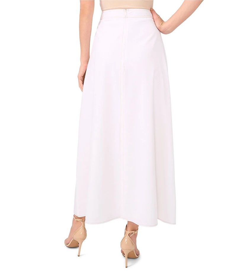 Vince Camuto Stretch Crepe A-Line Maxi Skirt