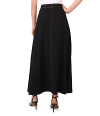 Vince Camuto Stretch Crepe A-Line Maxi Skirt