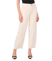 Vince Camuto Stretch Denim Curved Wide Leg Jeans