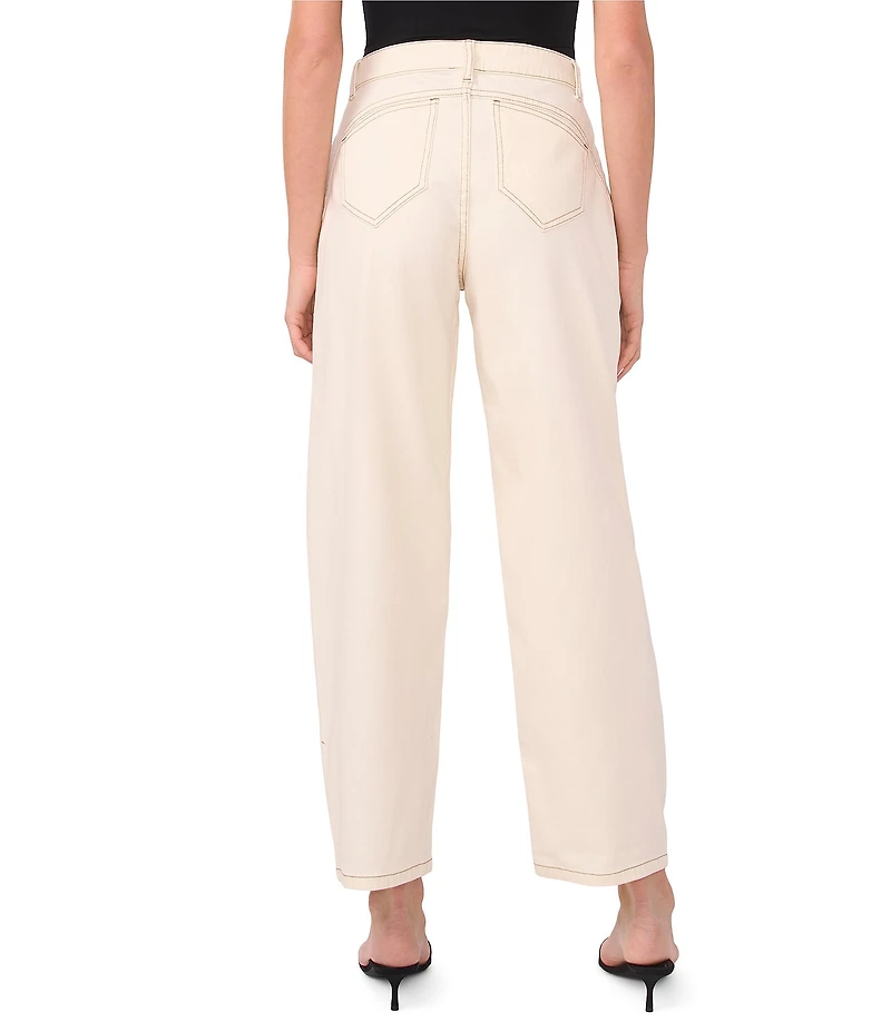 Vince Camuto Stretch Denim Curved Wide Leg Jeans