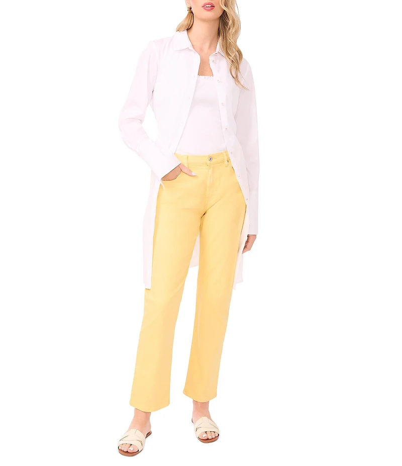 Vince Camuto Stretch Denim Skinny Straight Leg Jeans