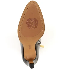 Vince Camuto Sybilla Leather Buckle Detail Booties