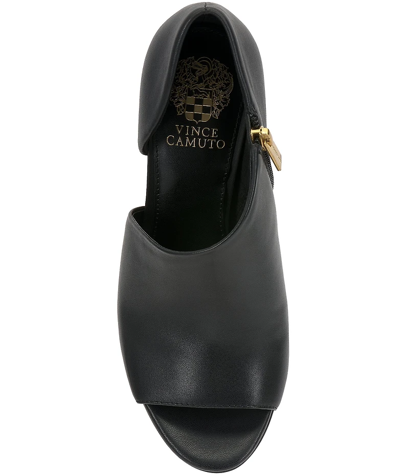 Vince Camuto Telemi Leather d'Orsay Dress Shooties