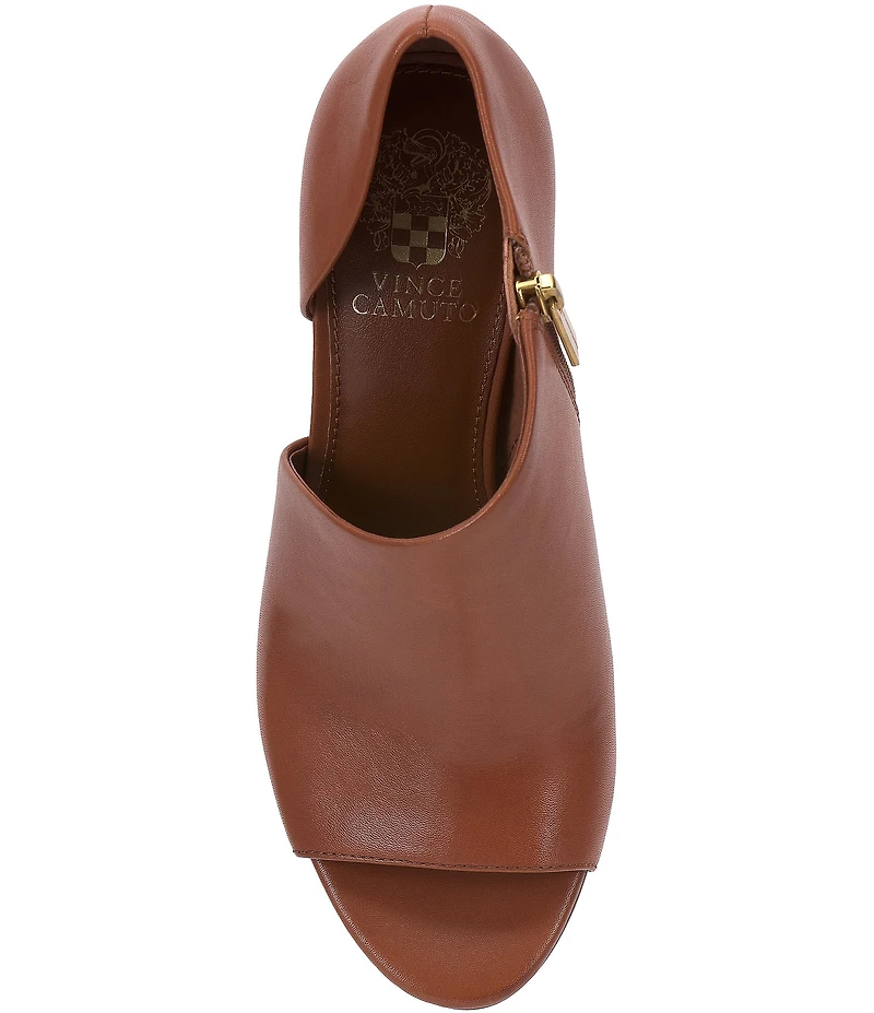 Vince Camuto Telemi Leather d'Orsay Dress Shooties