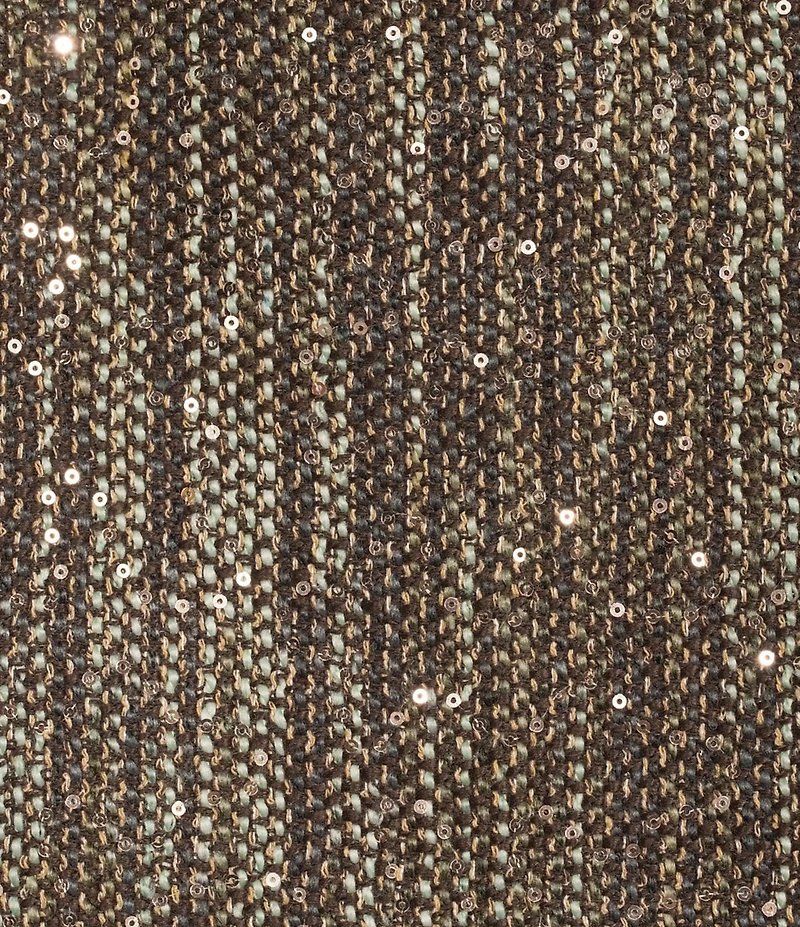 Vince Camuto Tweed Faux Fur Trim Sequin Cape