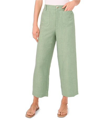 Vince Camuto Twill Cropped Ankle Pants