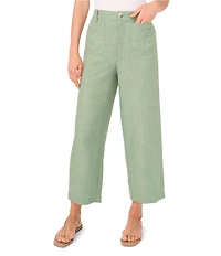 Vince Camuto Twill Cropped Ankle Pants