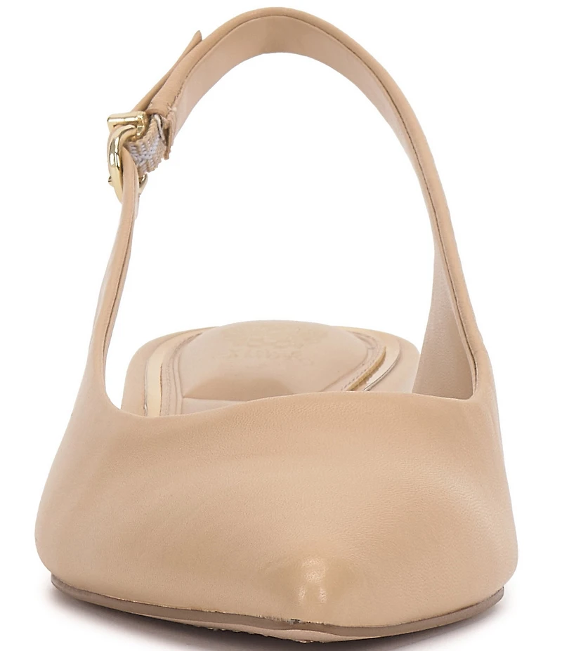 Vince Camuto Valiey Leather Slingback Pumps