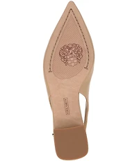 Vince Camuto Valiey Leather Slingback Pumps