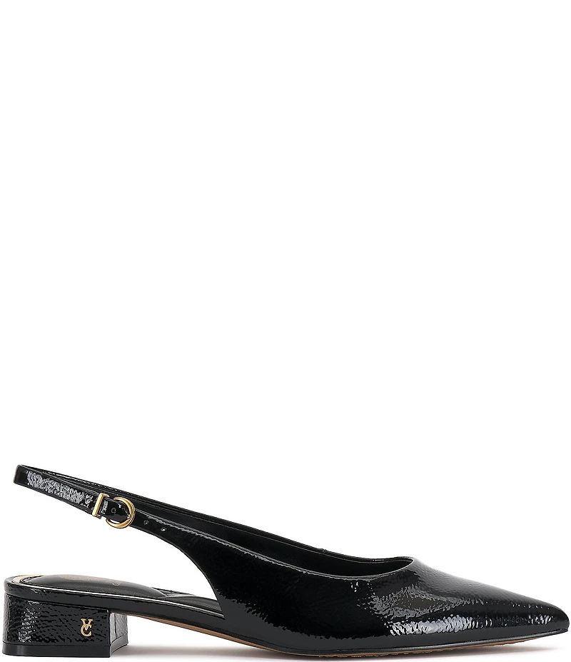 Vince Camuto Valiey Patent Leather Slingback Pumps
