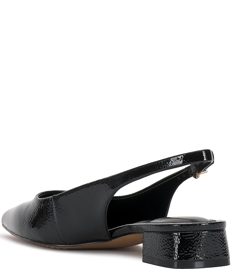Vince Camuto Valiey Patent Leather Slingback Pumps