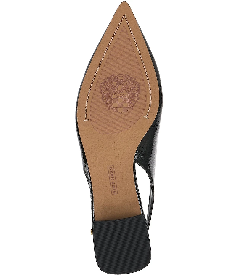 Vince Camuto Valiey Patent Leather Slingback Pumps