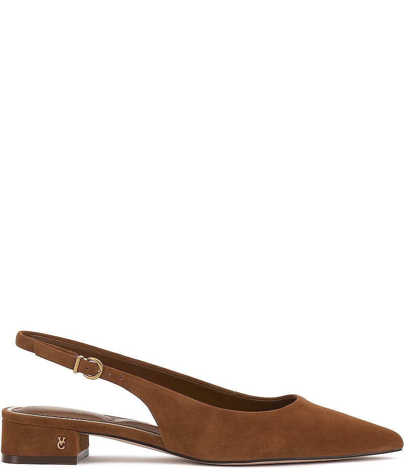 Vince Camuto Valiey Suede Slingback Pumps