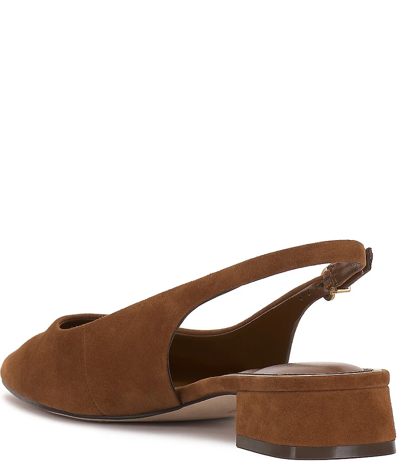 Vince Camuto Valiey Suede Slingback Pumps