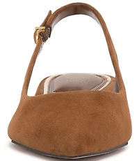 Vince Camuto Valiey Suede Slingback Pumps