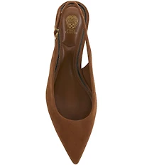 Vince Camuto Valiey Suede Slingback Pumps